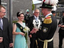 014Ausholen des neuen Königspaares und Parade