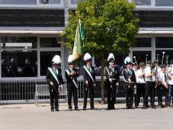 014Antreten des Bataillons Ausholen Königspaar